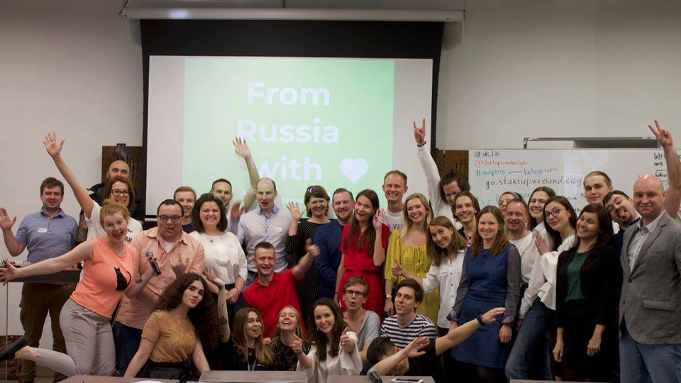 A Moscow weekend cohort, final pitches done